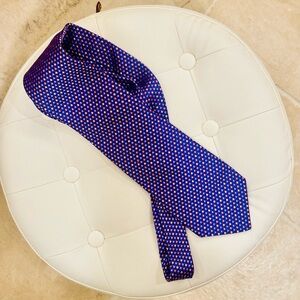 Daniel Cremieux Orange and Purple Silk Tie